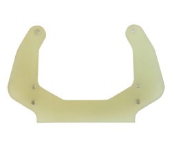 Associated RC10GB Front Shock Tower, White