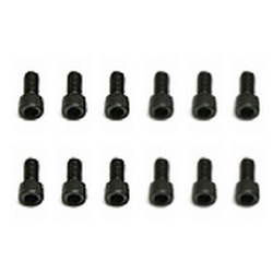 Screws, 4-40 x 1/4 in SHCS, steel