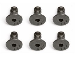 4-40x1/4" Flat Head Hex Screw (6)