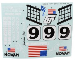 Associated RC10 Jay Halsey WC Decal Sheet