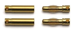 Reedy 4.0 mm Connectors (2 Male, 2 Female)