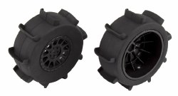 Sand Paddle Pre-Mounted Rear Tires w/Method Wheels (Black)