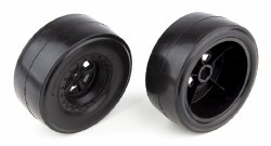 DR10 Rear Pre-Mounted Drag Racing Slick Tires (2)