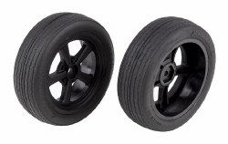 DR10 Front Pre-Mounted Drag Racing Tires (2)
