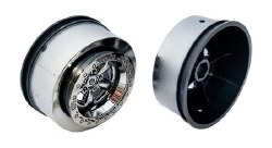 DR10 Drag Racing Rear Wheels (Black Chrome) (2)