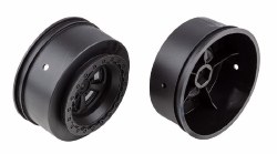 DR10 Drag Racing Rear Wheels (Black) (2)