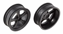 DR10 2.2 Drag Racing Front Wheels (Black) (2)