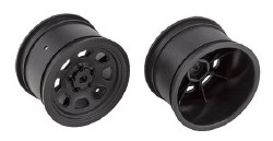 SR10 Rear Wheels (Black) (2)