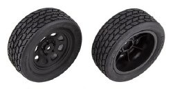 SR10 Pre-Mounted Street Stock Tires w/Front Wheels (2)