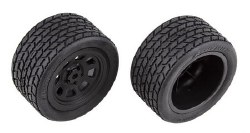 SR10 Pre-Mounted Street Stock Tires w/Rear Wheels (2)