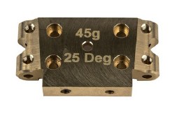 DR10/SR10 Factory Team Brass Front Bulkhead (25?)