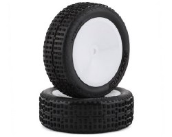 RB10 RTR Front Pre-Mounted Tires (White) (2)