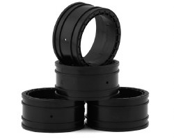 Associated Factory Team� Adjustable 2-Piece Wheels (Black) (4) (Outer)