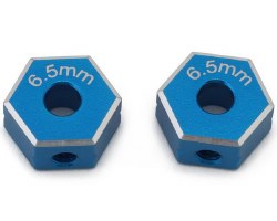 Associated DC10 Factory Team 12mm Aluminum Wheel Hex (2) (6.5mm)