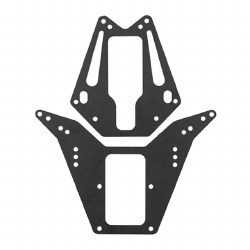 "Team Associated RC10GT Shock Tower Set, Black"