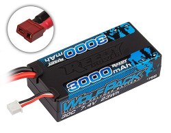 Reedy WolfPack 2S Hard Case Shorty 30C LiPo Battery (7.4V/3000mAh)