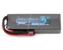 WolfPack LiPo 2600mAh 35C 3S 11.1V, T-plug