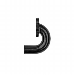 "Team Associated RC10GT Exhaust Manifold, Non Pullstart, Black"