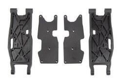 "RC8T3.2 FT Rear Suspension Arms, HD"