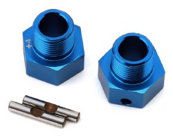 Associated RC8T4 Factory Team Wheel Hexes (2) (+4mm)