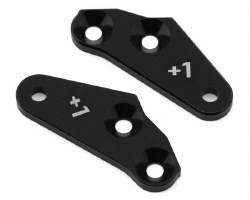 "RC8B4 Steering Block Arms, +1, aluminum"