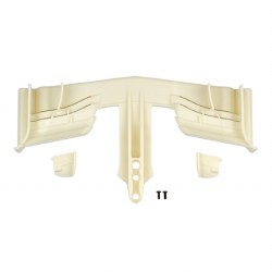 Associated RC10F6 Classic Front Wing, White