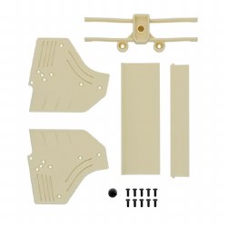 Associated RC10F6 Classic Rear Wing, White