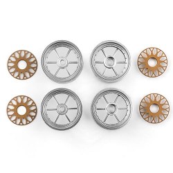 Associated RC10DS Front & Rear Wheels (4)