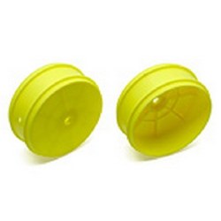 61mm Front 4WD Buggy Wheels, yellow