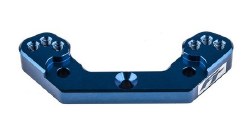 "RC10B6.2 FT REAR BALLSTUD MOUNT +2mm, BLUE"