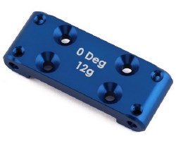 RC10B6.4 Front Bulkhead blue aluminum