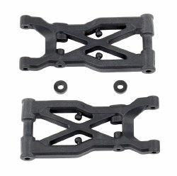 "RC10B74 Rear Suspension Arms, Hard"