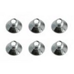 Screws, 6-32 x 3/16 in FHPS, silver