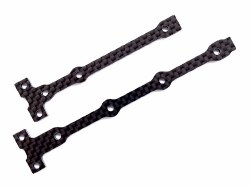 B74.1 Factory Team 2.0mm Carbon Flex Chassis Brace Support Set