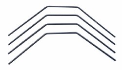 "RC10B74.1 Anti-roll Bar Set, 1.4-1.7mm"