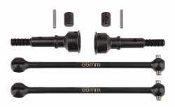 "RC10B74.1 Rear CVA Set, 66mm"