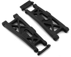 "RC10B7 FT Front Suspension Arms, carbon"