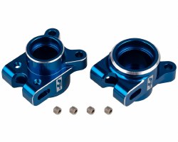 "RC10B7 FT Rear Hub Set, blue"