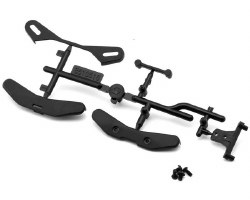 Associated RC10B7 Shock Towers Covers & Upper Wing Mount