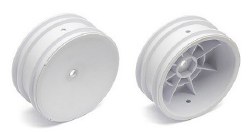 12mm Hex 2.2 Front Buggy Wheels (2) (B6) (White)
