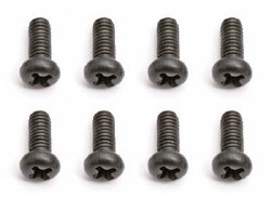 21133 Button Head Phillips Screw M2.5x6 RC18T (20)