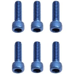 6860 FT Aluminum Screws 4-40x3/8  (6)