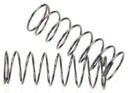 89293 Front Spring 3.9lb 16mm Silver RC8 (2)