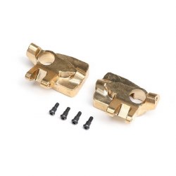 "Axial Portal Knuckles (Left/Right), Brass (69.5g ea), AF16P: AXP8"