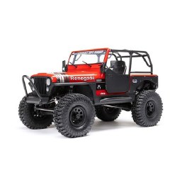 1/10 SCX10 III Jeep CJ-7 4WD Brushed RTR, Red