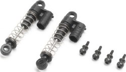 Rear Shock Set, 0.4mm Spring: SCX24 Gladiator