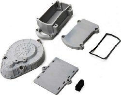 Cage Radio Box, Spur Cover (Gray): RBX10