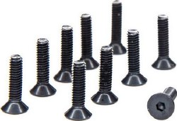 M2.5 x 10mm Flat Head Screws (10)