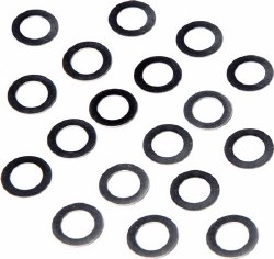 Shim Set, 9.5 x 16 x .1, .3, .5mm (6ea)