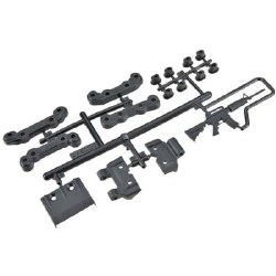 AX80100 Chassis Guard/Toe Block Insert Set Fr/Re